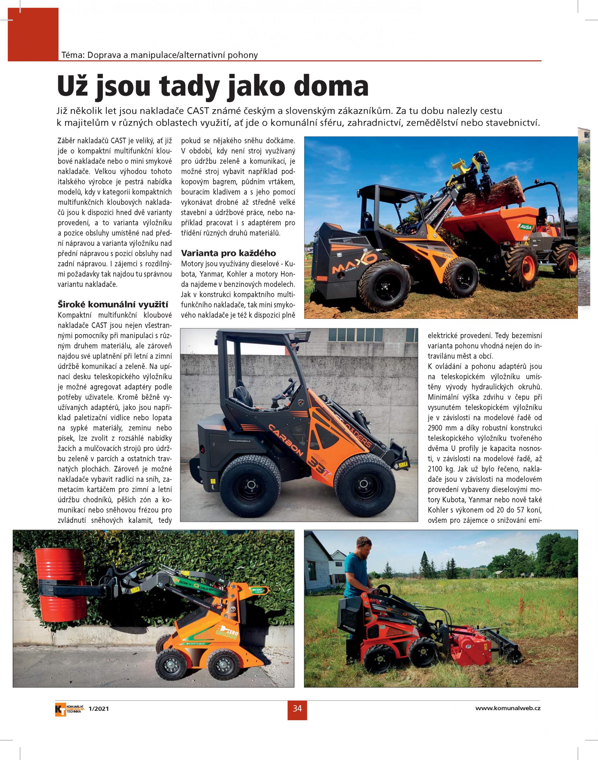 Komunální technika 01/2021