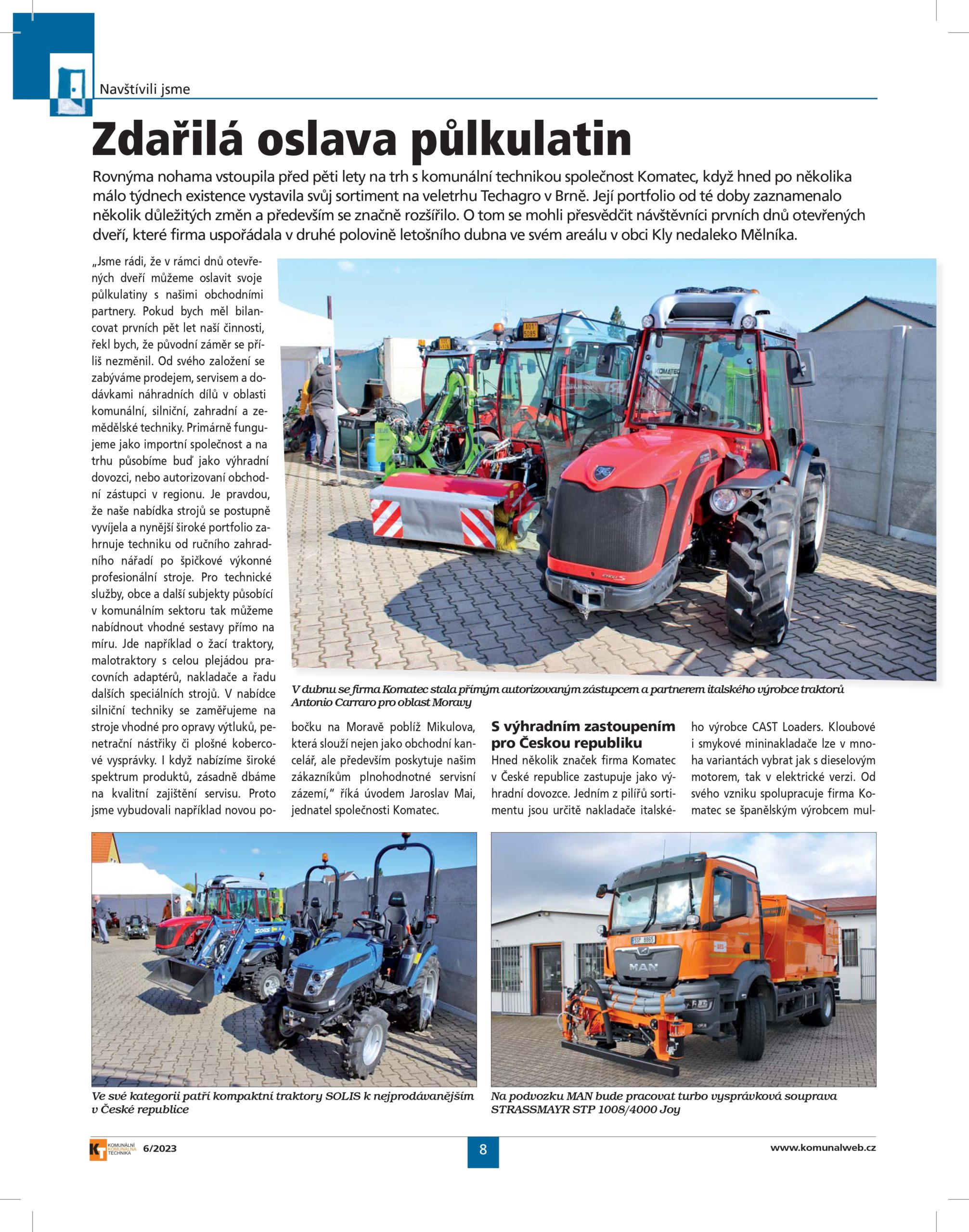 Komunální technika 6/2023