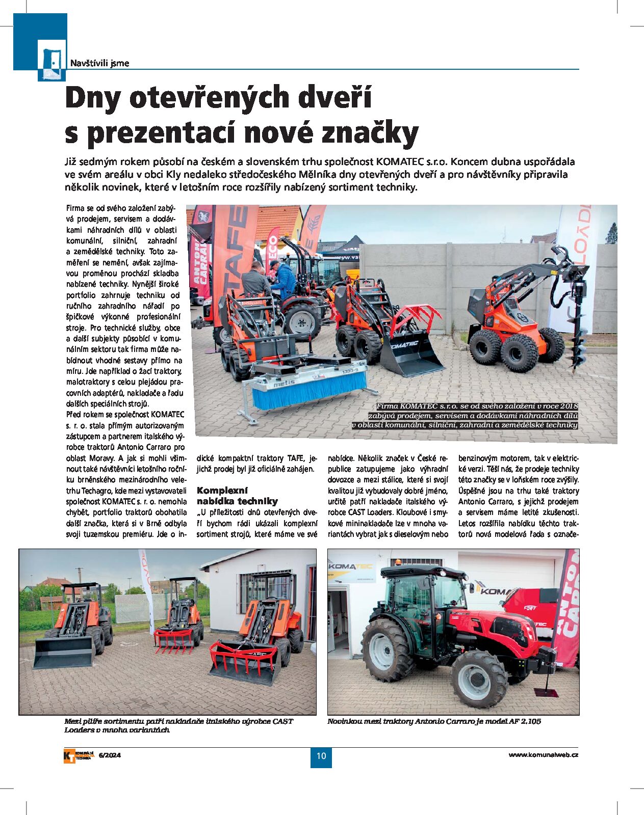 Komunální technika 6/2024